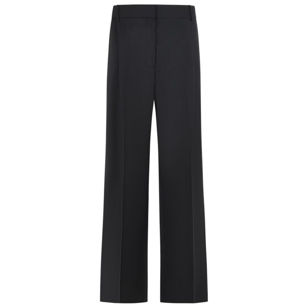 Róhe 'Boxer' Virgin Wool And Black Mohair Pants Women